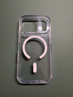 ZAGG iPhone 17 Pro Crystal Palace Clear Protective Snap Case with Magnetic Ring